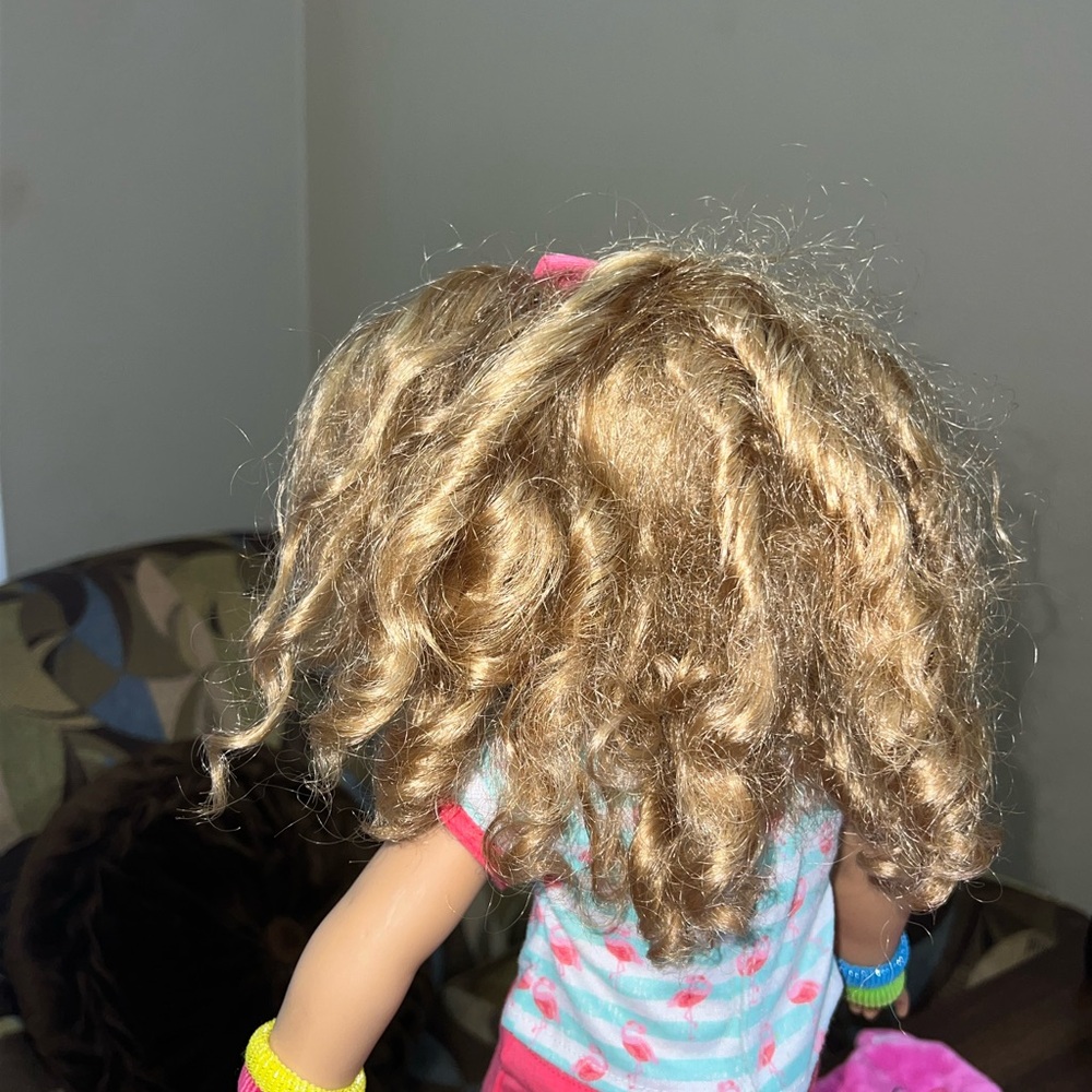 American Girl Courtney Doll 80s, Messy Hair - Picture 10 of 16